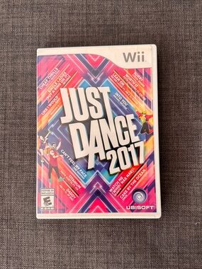 Just Dance 2017 Nintendo Wii Game Complete
